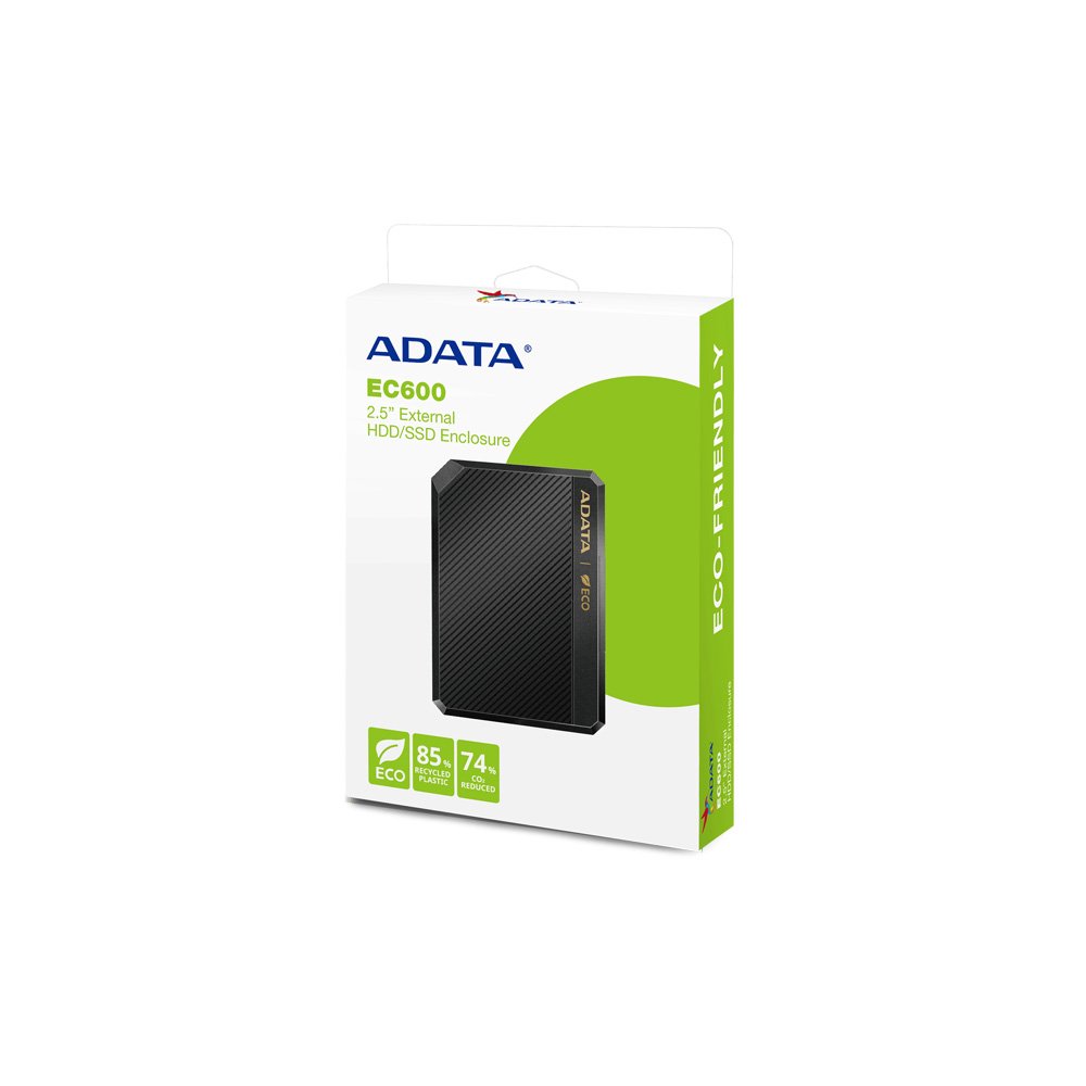 Case para Disco Duro ADATA EC600 SATA a USB 3.2
